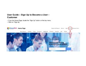 Become a User - Customer