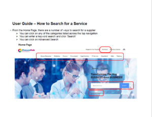 How to Search for a Service