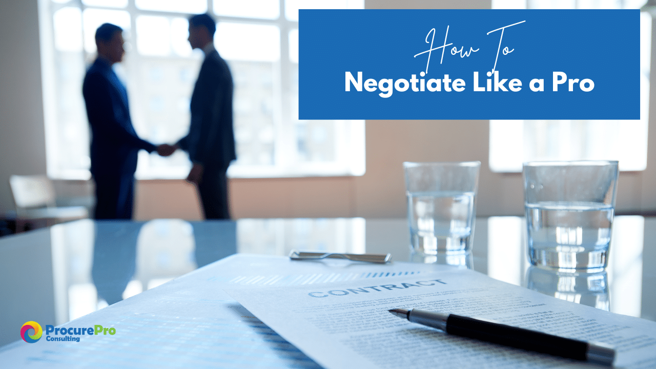 Negotiate Like a Pro