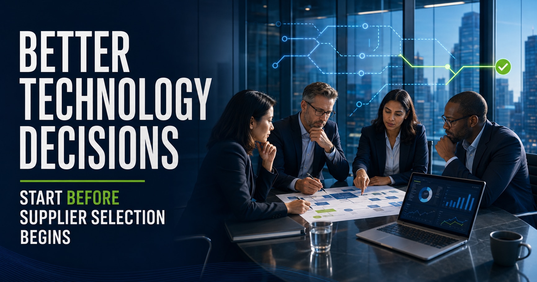 Why defining requirements, business outcomes and contract priorities before engaging suppliers leads to better technology decisions